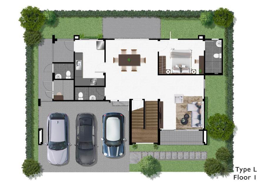 พรีวิวบ้านเดี่ยว พีเว่ รามอินทรา - วงแหวน