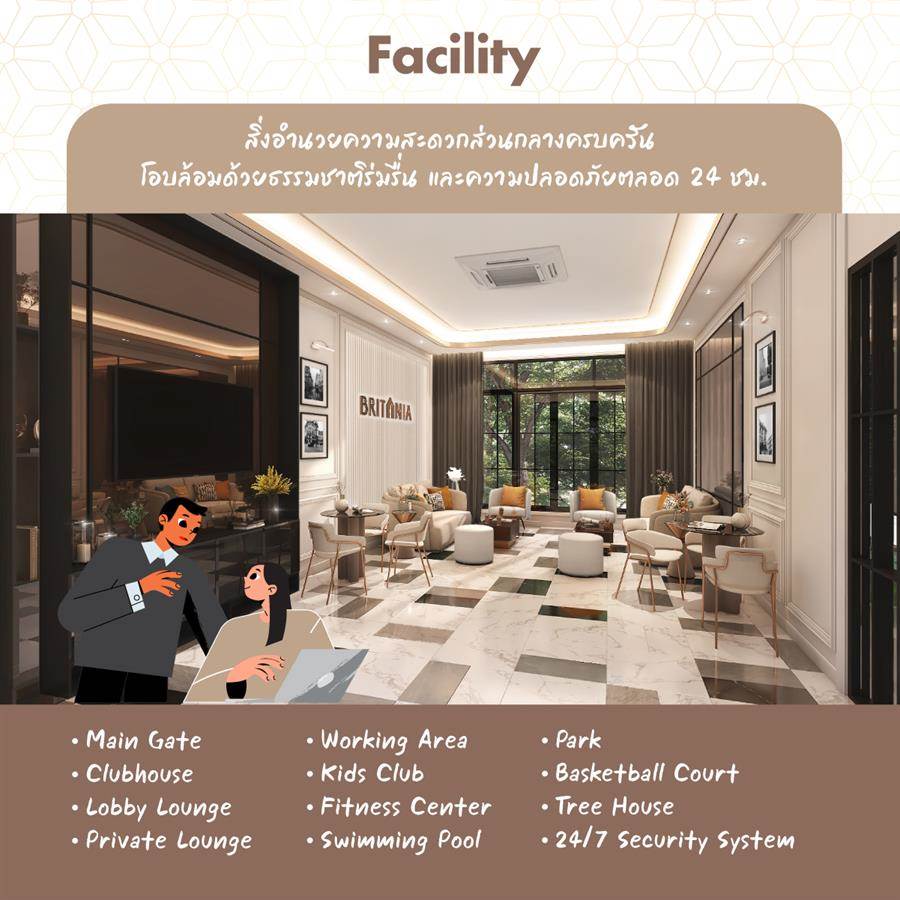 โครงการใหม่ Britania บางนา - ศรีวารี บ้านเดี่ยว Modern Classic รองรับทุกเจเนอเรชัน เชื่อมต่อ บางนา ลาดกระบัง สุวรรณภูมิ