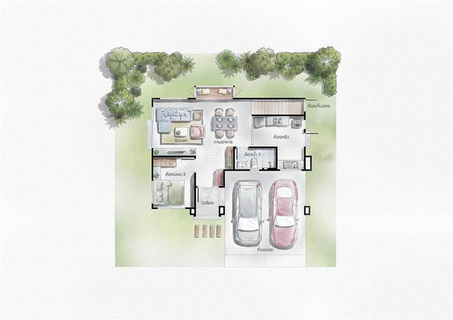รีวิวบ้านเดี่ยว สราญสิริ ศรีวารี 2 บ้าน Urban Farmhouse บรรยากาศอบอุ่น ใกล้สุวรรณภูมิและทางด่วน 3 สาย รีวิวบ้านเดี่ยว สราญสิริ ศรีวารี 2 บ้าน Urban Farmhouse บรรยากาศอบอุ่น ใกล้สุวรรณภูมิและทางด่วน 3 สาย