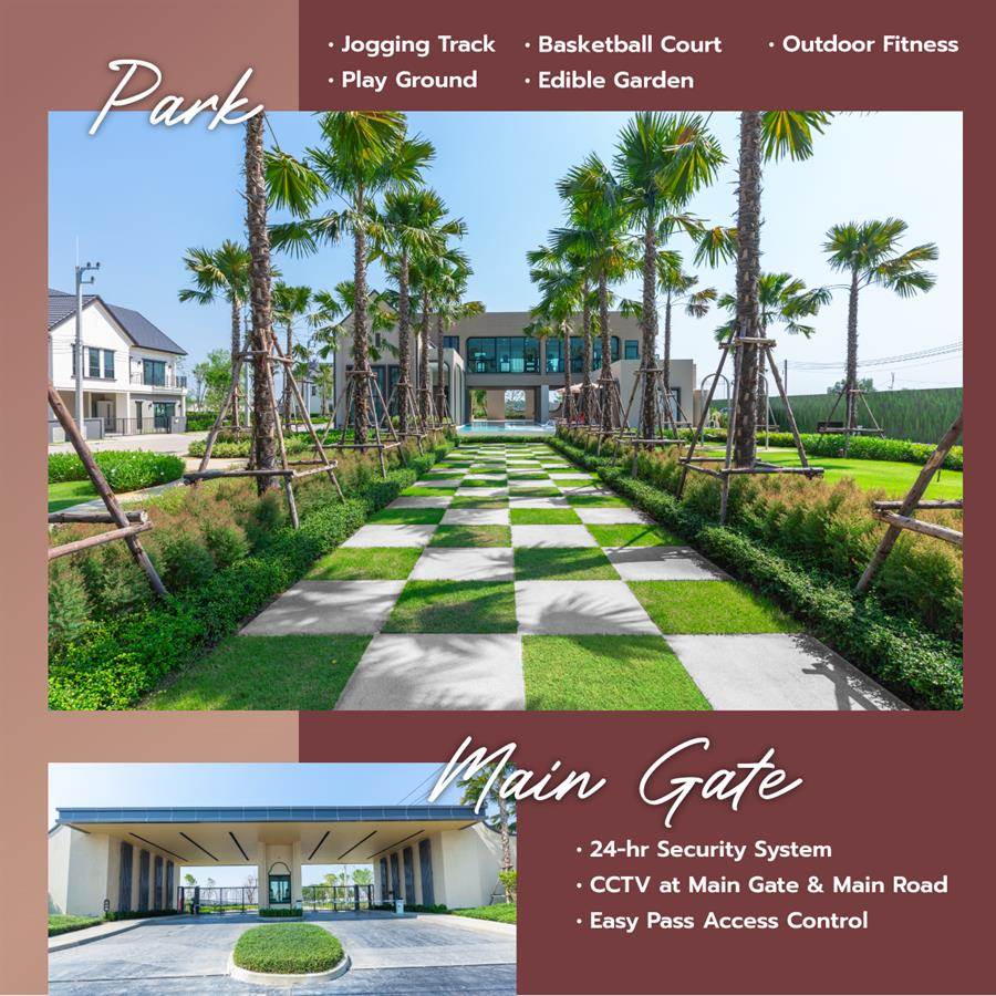 วิรัณยา รังสิต - วงแหวน บ้านแฝดและบ้านเดี่ยวบรรยากาศรีสอร์ต Facility ครบครัน ทำเลใกล้วงแหวนฯ คลอง 5