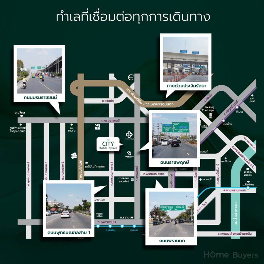 THE CITY ปิ่นเกล้า-พรานนก คฤหาสน์หรูที่มีพร้อมกับความลงตัวของดีไซน์และฟังก์ชัน บนทำเลพุทธมณฑลสาย 1