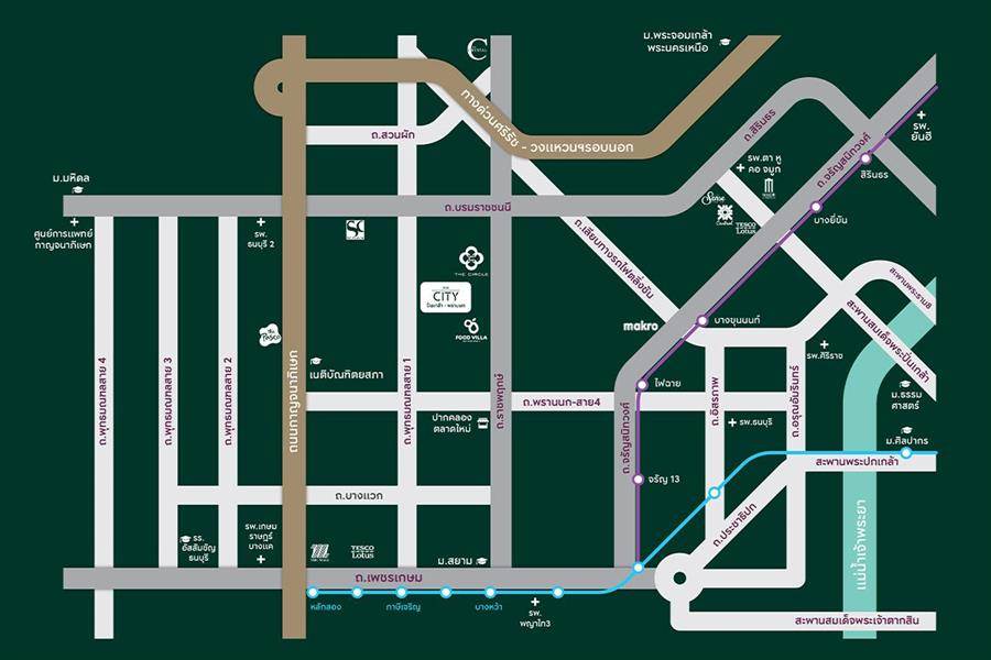 พรีวิวบ้าน เดอะ ซิตี้ ปิ่นเกล้า - พรานนก