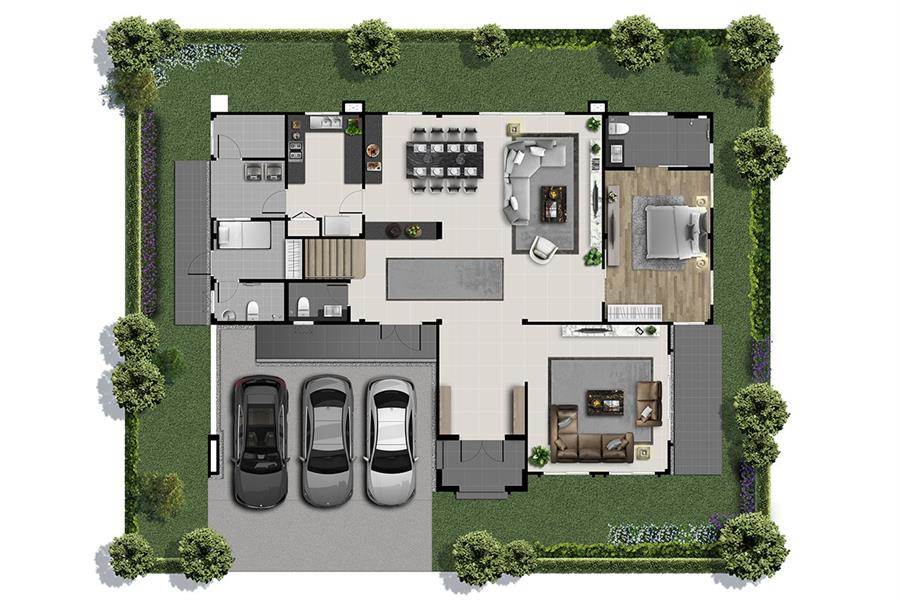 พรีวิวบ้าน เดอะ ซิตี้ ปิ่นเกล้า - พรานนก