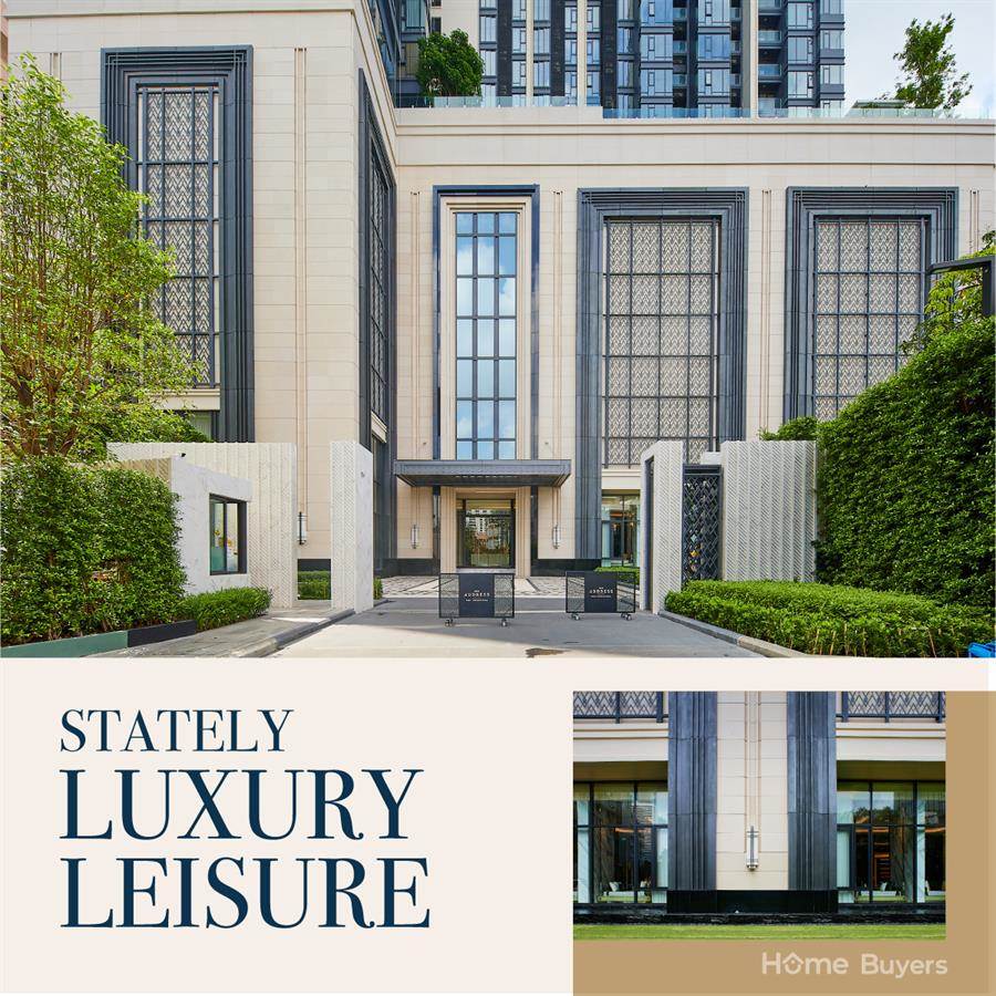 THE ADDRESS Siam-Ratchathewi STATELY LUXURY LEISURE สถาปัตยกรรมแห่งอารมณ์ 
