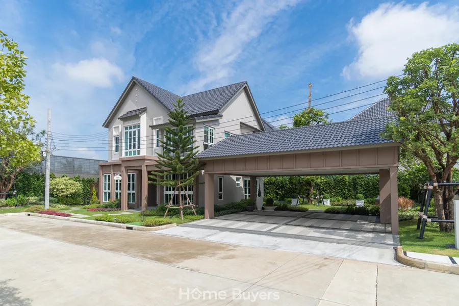 รีวิวบ้านหรู สราญสิริ แกรนเด พุทธมณฑล สาย 3 บ้านเดี่ยวที่ดินเริ่ม 100 ตร.ว. 3 - 6 ที่จอดรถ ใกล้ ถ.บรมราชชนนี