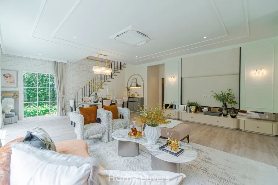 รีวิวบ้านหรู สราญสิริ แกรนเด พุทธมณฑล สาย 3 บ้านเดี่ยวที่ดินเริ่ม 100 ตร.ว. 3 - 6 ที่จอดรถ ใกล้ ถ.บรมราชชนนี