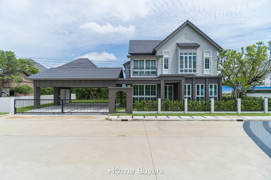 รีวิวบ้านหรู สราญสิริ แกรนเด พุทธมณฑล สาย 3 บ้านเดี่ยวที่ดินเริ่ม 100 ตร.ว. 3 - 6 ที่จอดรถ ใกล้ ถ.บรมราชชนนี