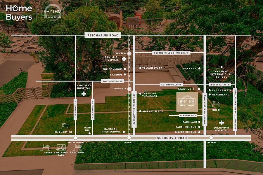 รีวิวคอนโด RHYTHM EKKAMAI ESTATE คอนโดพร้อมอยู่ เหมือนอยู่บ้านใจกลางเอกมัย Feel Like Home