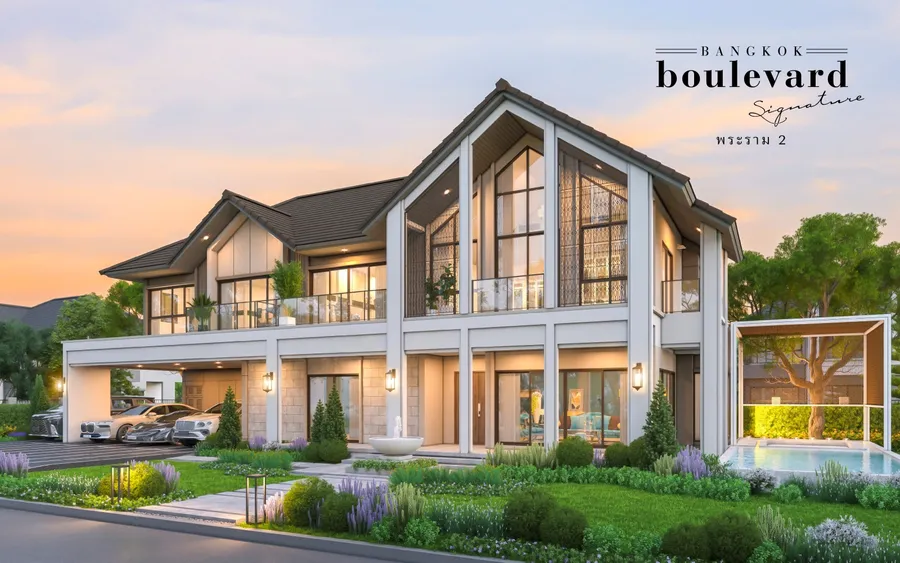 พรีวิวบ้านเดี่ยว บางกอก บูเลอวาร์ด ซิกเนเจอร์ พระราม 2 พรีวิวบ้านเดี่ยว บางกอก บูเลอวาร์ด ซิกเนเจอร์ พระราม 2