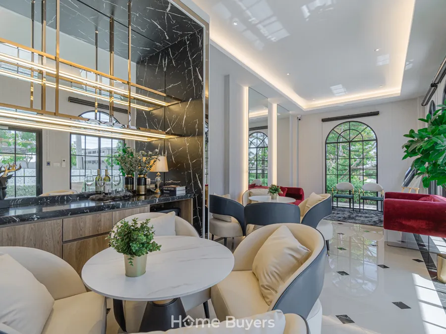 รีวิวบ้านเดี่ยว The Hampton พระราม 9 - กรุงเทพกรีฑา บ้านเดี่ยวราคาคุ้มค่า ทำเลกรุงเทพกรีฑาตัดใหม่