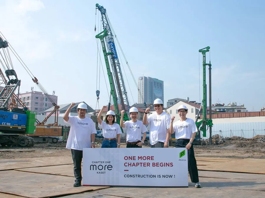 พฤกษา”เดินหน้าก่อสร้างโครงการ “Chapter One More Kaset” พฤกษา”เดินหน้าก่อสร้างโครงการ “Chapter One More Kaset”