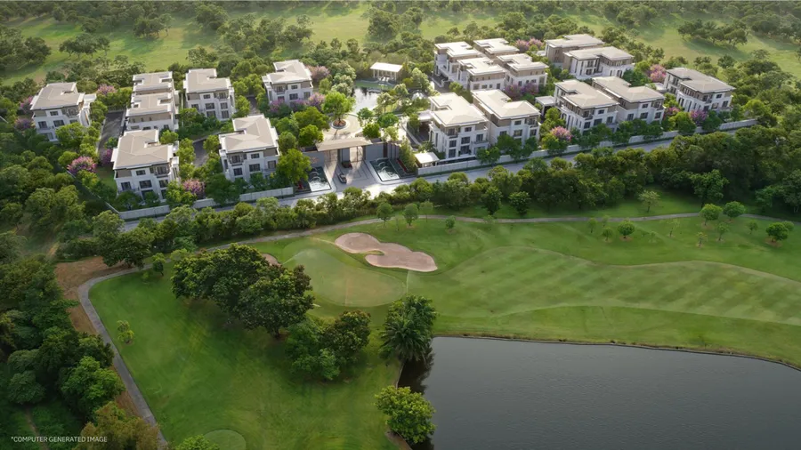 พาส่องบ้านหรู  Ultra Luxury ที่ “CINQ ROYAL The Eighteen Bangna KM.7” บ้านเดี่ยวติดสนามกอล์ฟ เริ่ม 75 ล้านบาท*