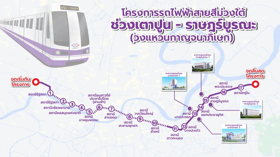 อย่างไว!! ก่อสร้างรถไฟฟ้าสายสีม่วง (ใต้) คืบหน้าแล้วเกินครึ่ง ได้ใช้ปี 72 อย่างไว!! ก่อสร้างรถไฟฟ้าสายสีม่วง (ใต้) คืบหน้าแล้วเกินครึ่ง ได้ใช้ปี 72