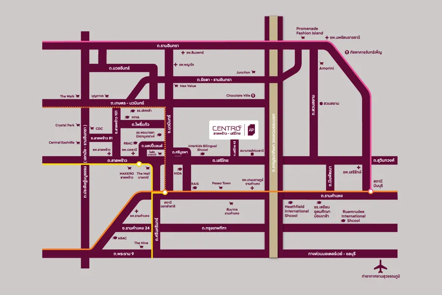 พรีวิวบ้านเดี่ยว Centro ลาดพร้าว - เสรีไทย พรีวิวบ้านเดี่ยว Centro ลาดพร้าว - เสรีไทย