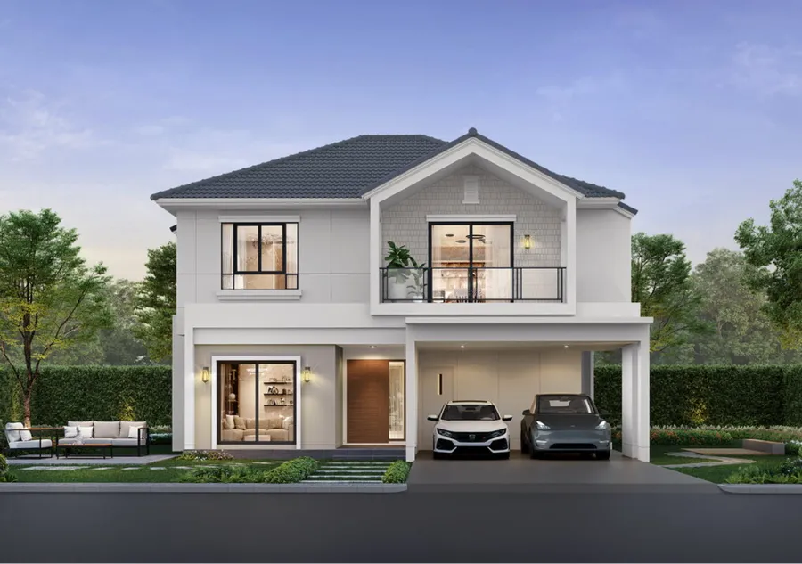 พรีวิวบ้านเดี่ยว บ้านนิรติ ศรีวารี-บางนา 