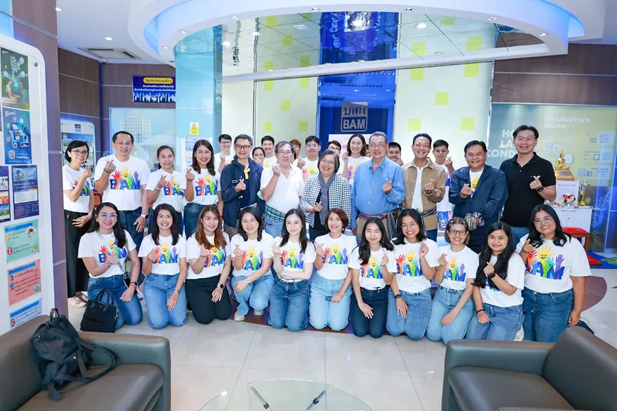 ประธานกรรมการ จับมือ CEO นำทีม กรรมการและผู้บริหาร BAM ลงพื้นที่เยี่ยมชม สนง.ขอนแก่น ร่วมปลุกพลังเสริมแกร่งธุรกิจด้วยแนวทาง “Resilience with Transformation” ประธานกรรมการ จับมือ CEO นำทีม กรรมการและผู้บริหาร BAM ลงพื้นที่เยี่ยมชม สนง.ขอนแก่น ร่วมปลุกพลังเสริมแกร่งธุรกิจด้วยแนวทาง “Resilience with Transformation”