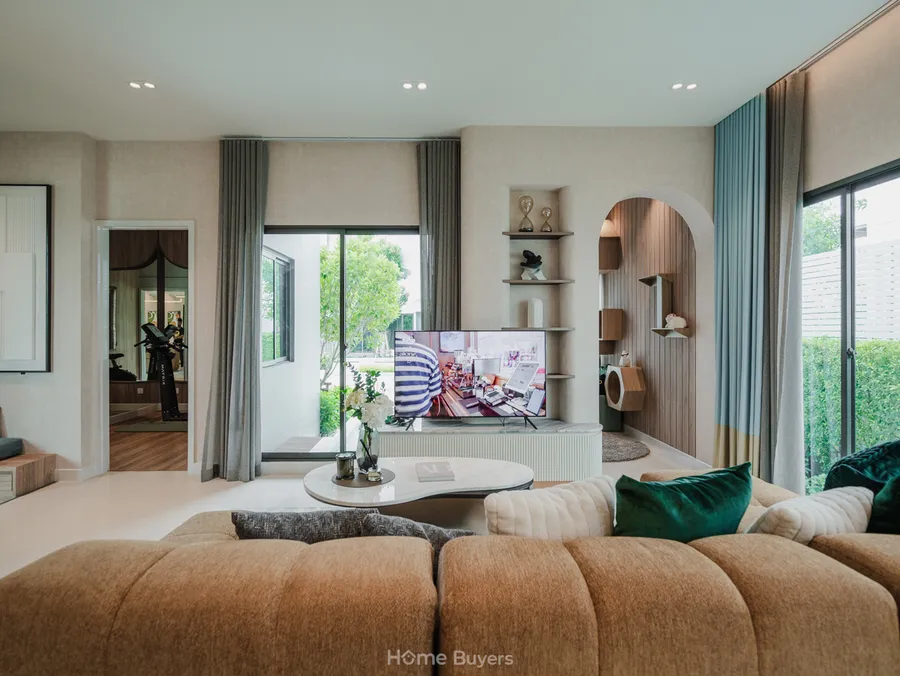 รีวิว The Arbor รามอินทรา - วัชรพล บ้านเดี่ยว Modern เพื่อชีวิตคน Introvert ติดทางด่วนจตุโชติ