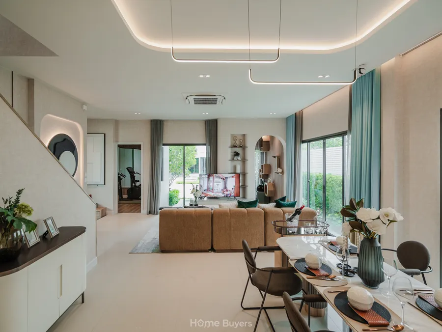 รีวิว The Arbor รามอินทรา - วัชรพล บ้านเดี่ยว Modern เพื่อชีวิตคน Introvert ติดทางด่วนจตุโชติ