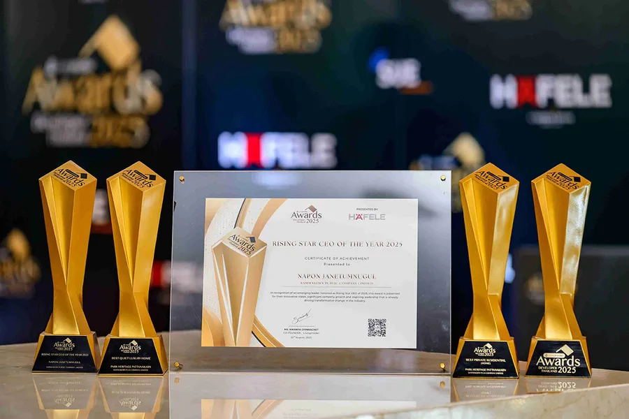 “สัมมากร” คว้า 4 รางวัลใหญ่ฉลอง 55 ปีแห่งความสำเร็จ จากเวที Livinginsider Thailand Developer Awards 2025 ตอกย้ำความเป็นผู้นำอสังหาฯ “สัมมากร” คว้า 4 รางวัลใหญ่ฉลอง 55 ปีแห่งความสำเร็จ จากเวที Livinginsider Thailand Developer Awards 2025 ตอกย้ำความเป็นผู้นำอสังหาฯ