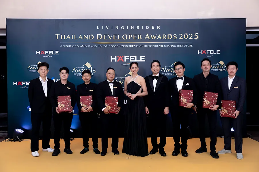 งานประกาศรางวัล LivingInsider Thailand Developer Awards 2025 Presented by Häfele