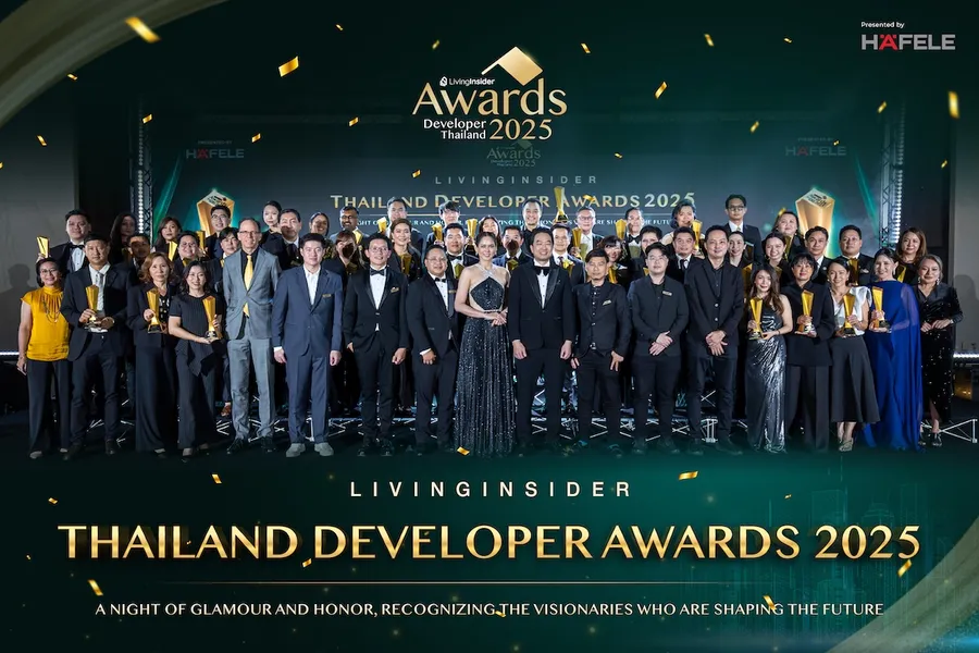 งานประกาศรางวัล LivingInsider Thailand Developer Awards 2025 Presented by Häfele
