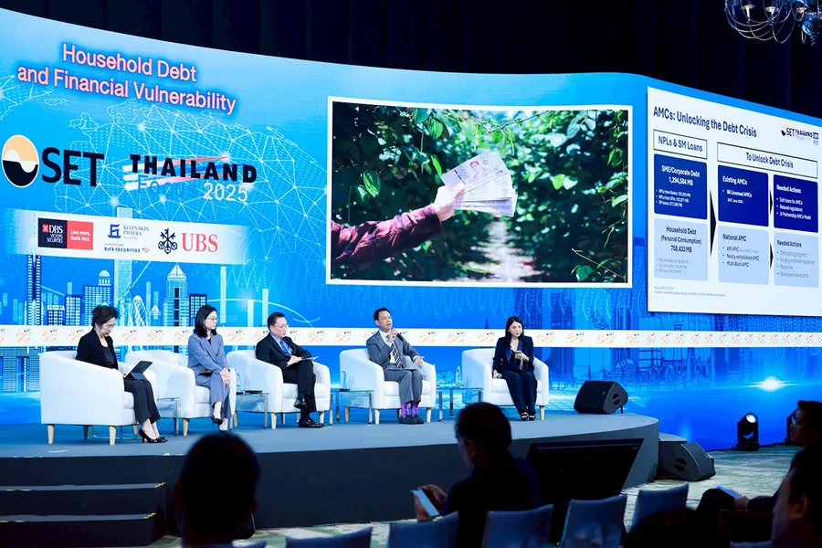 CEO BAM ขึ้นเวทีใหญ่ตลาดหลักทรัพย์ฯ Thailand Focus 2025 ร่วมเสนอมุมมองหนี้ครัวเรือนแก้ได้ CEO BAM ขึ้นเวทีใหญ่ตลาดหลักทรัพย์ฯ Thailand Focus 2025 ร่วมเสนอมุมมองหนี้ครัวเรือนแก้ได้