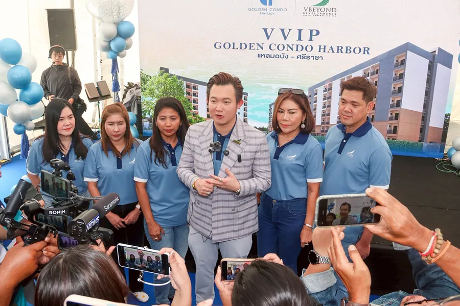 ยอดจองทะลัก!!! “วีบียอนด์” จัดงาน “VVIP DAY” เปิดตัว “Golden Condo Harbor” แหลมฉบัง – ศรีราชา ปิดยอดทุบสถิติ 309 ยูนิต ภายใน 2 วัน