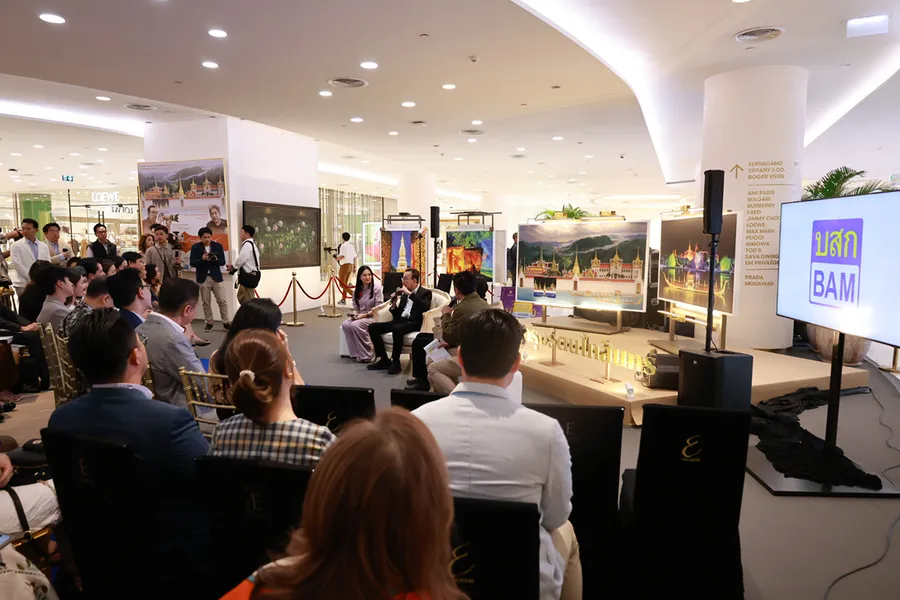 BAM ร่วมสมทบทุน 1,000,000 บาท ในงาน “Harmony of Rattanakosin” ส่งต่อพลังแห่งการให้เพื่อผู้ป่วยมะเร็งเต้านม BAM ร่วมสมทบทุน 1,000,000 บาท ในงาน “Harmony of Rattanakosin” ส่งต่อพลังแห่งการให้เพื่อผู้ป่วยมะเร็งเต้านม
