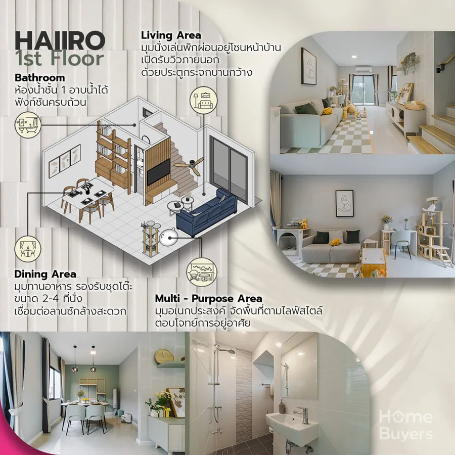 วิเคราะห์ฟังก์ชัน สิริ เพลส รังสิต - คลอง 2 ทาวน์โฮม Modern Japanese ฟังก์ชันลงตัว กับ Master Bedroom เพดานสูง 3.5 เมตร วิเคราะห์ฟังก์ชัน สิริ เพลส รังสิต - คลอง 2 ทาวน์โฮม Modern Japanese ฟังก์ชันลงตัว กับ Master Bedroom เพดานสูง 3.5 เมตร