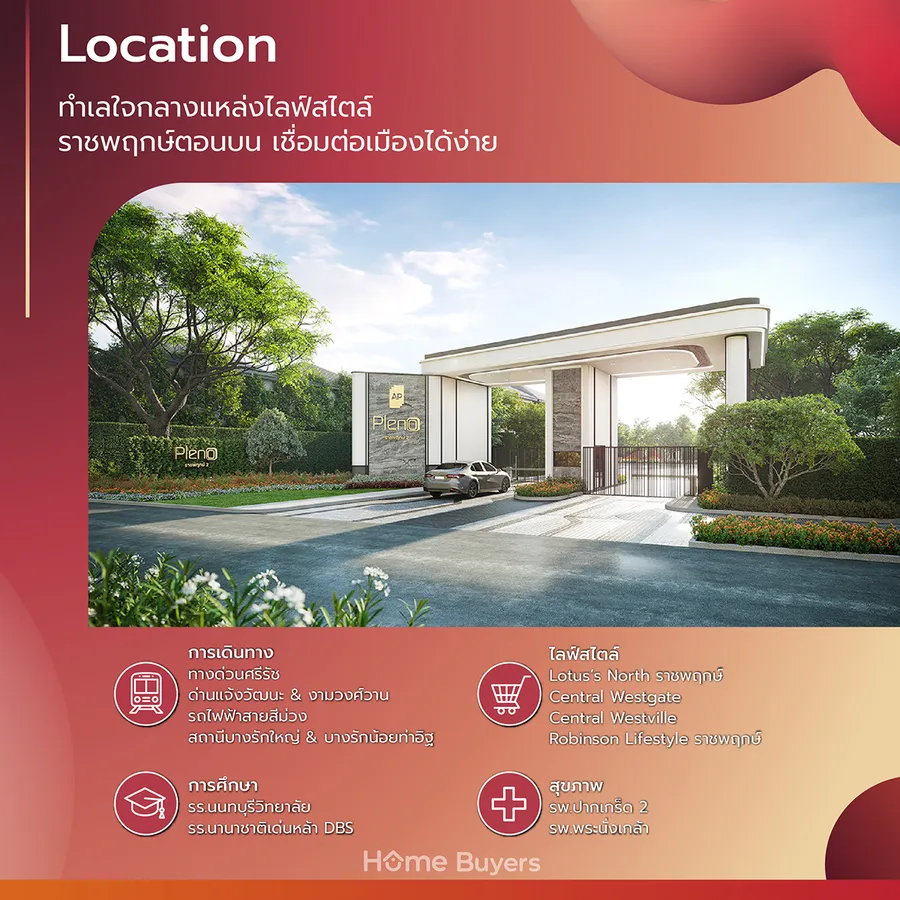 เจาะฟังก์ชัน Pleno ราชพฤกษ์ 2 ทาว์นโฮม - บ้านแฝด ดีไซน์ Flexible Space รองรับคนยุคใหม่ เจาะฟังก์ชัน Pleno ราชพฤกษ์ 2 ทาว์นโฮม - บ้านแฝด ดีไซน์ Flexible Space รองรับคนยุคใหม่
