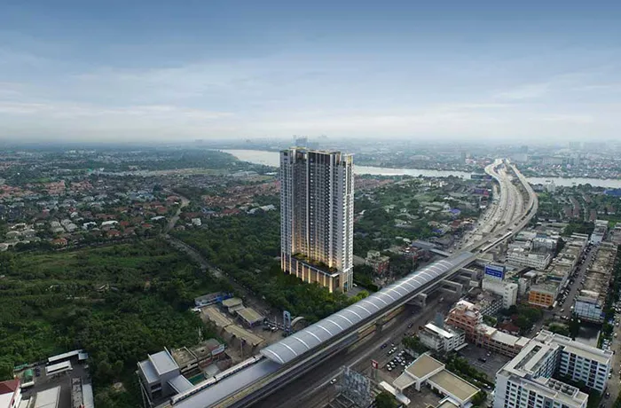 รวมคอนโด ใกล้รถไฟฟ้า MRT สายสีม่วง สถานีไทรม้า 