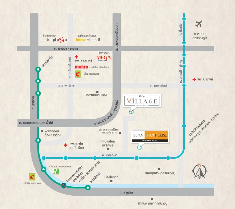 พรีวิวบ้าน เสนา วิลเลจ สุขุมวิท - แพรกษา ทาวน์โฮมประหยัดพลังงาน เริ่ม 2.39 ล้าน* พรีวิวบ้าน เสนา วิลเลจ สุขุมวิท - แพรกษา ทาวน์โฮมประหยัดพลังงาน เริ่ม 2.39 ล้าน*