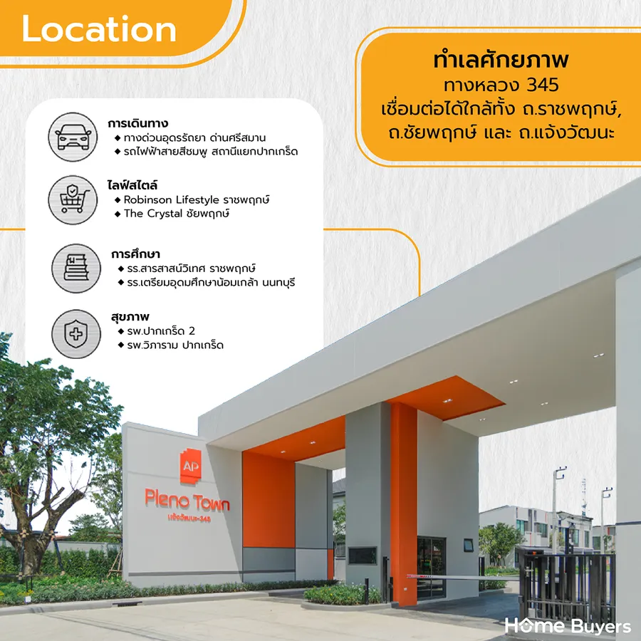 เจาะฟังก์ชัน Pleno Town แจ้งวัฒนะ - 345 ทาวน์โฮมดีไซน์ใหม่ ให้ฟังก์ชันครบ งบเบาผ่อนสบาย เจาะฟังก์ชัน Pleno Town แจ้งวัฒนะ - 345 ทาวน์โฮมดีไซน์ใหม่ ให้ฟังก์ชันครบ งบเบาผ่อนสบาย