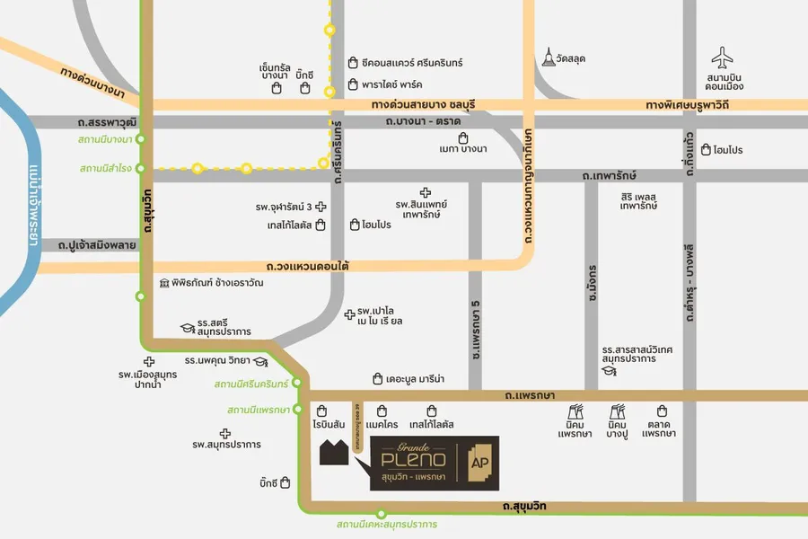 พรีวิวบ้าน GRANDE PLENO สุขุมวิท - แพรกษา บ้านแฝดพรีเมียม ใกล้รถไฟฟ้า 10 นาที* พรีวิวบ้าน GRANDE PLENO สุขุมวิท - แพรกษา บ้านแฝดพรีเมียม ใกล้รถไฟฟ้า 10 นาที*