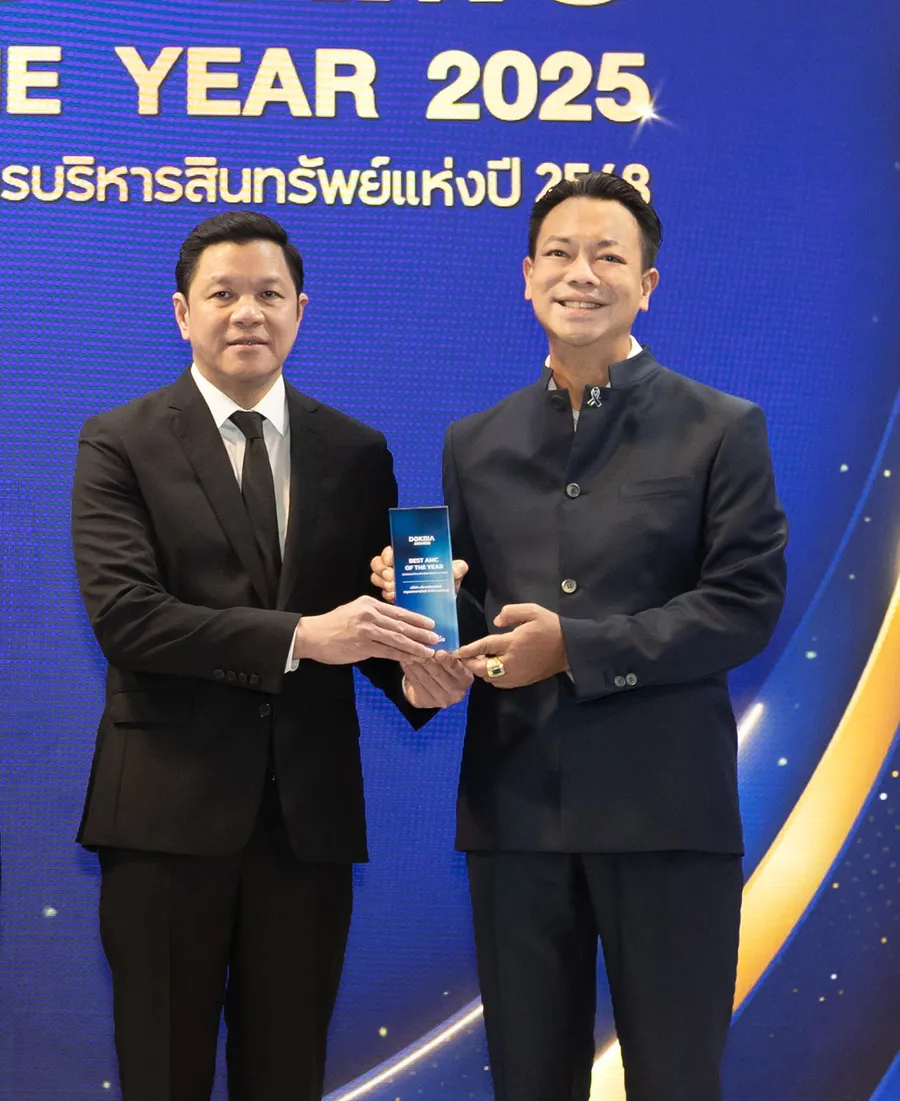 BAM “ผู้สร้างโอกาส” คว้ารางวัลเกียรติยศ DOKBIA AWARDS สู่การเป็น Best AMC OF THE YEAR 2025 ยืนหยัดเคียงข้างประเทศเพื่อสังคมไทยอย่างยั่งยืน BAM “ผู้สร้างโอกาส” คว้ารางวัลเกียรติยศ DOKBIA AWARDS สู่การเป็น Best AMC OF THE YEAR 2025 ยืนหยัดเคียงข้างประเทศเพื่อสังคมไทยอย่างยั่งยืน