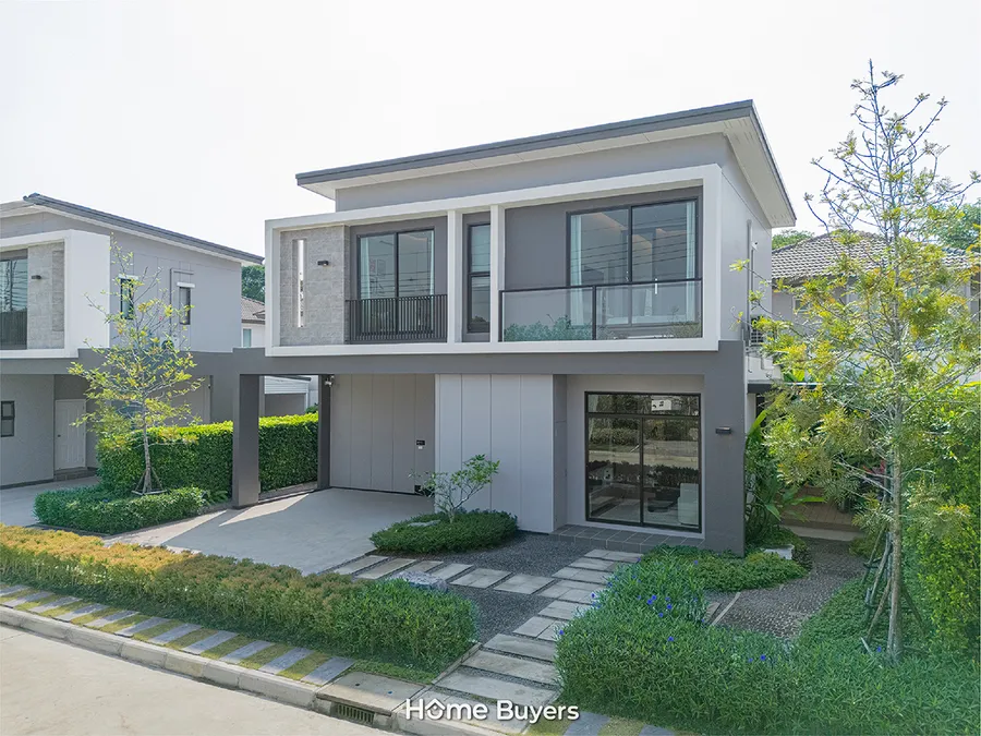รีวิวบ้านเดี่ยว The Ricco Residence รามอินทรา - หทัยราษฎร์ ดีไซน์ทันสมัย เพียง 58 ยูนิต ใกล้ทางด่วนจตุโชติ