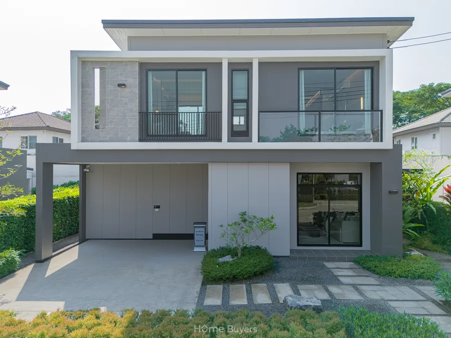 รีวิวบ้านเดี่ยว The Ricco Residence รามอินทรา - หทัยราษฎร์ ดีไซน์ทันสมัย เพียง 58 ยูนิต ใกล้ทางด่วนจตุโชติ