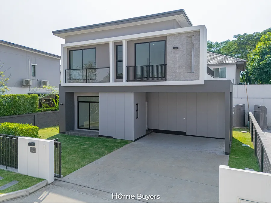 รีวิวบ้านเดี่ยว The Ricco Residence รามอินทรา - หทัยราษฎร์ ดีไซน์ทันสมัย เพียง 58 ยูนิต ใกล้ทางด่วนจตุโชติ