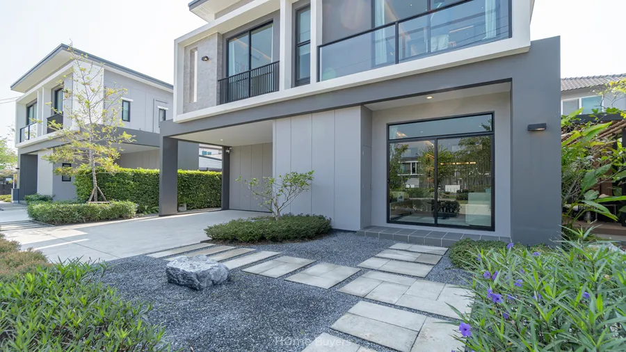 รีวิวบ้านเดี่ยว The Ricco Residence รามอินทรา - หทัยราษฎร์ ดีไซน์ทันสมัย เพียง 58 ยูนิต ใกล้ทางด่วนจตุโชติ