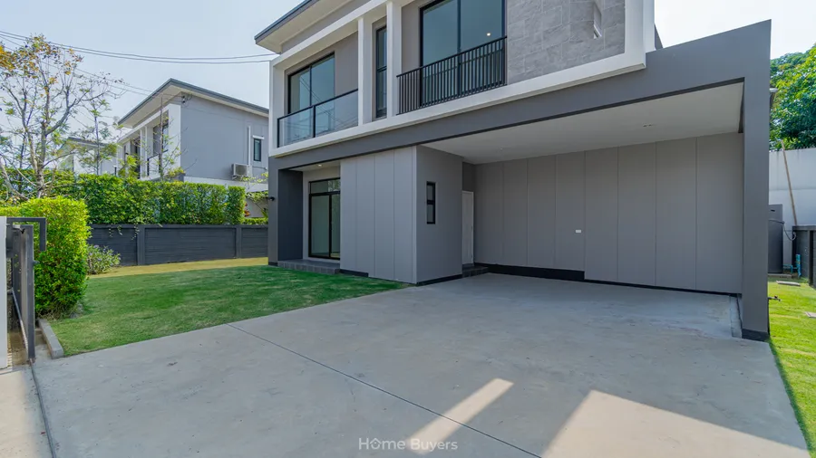 รีวิวบ้านเดี่ยว The Ricco Residence รามอินทรา - หทัยราษฎร์ ดีไซน์ทันสมัย เพียง 58 ยูนิต ใกล้ทางด่วนจตุโชติ