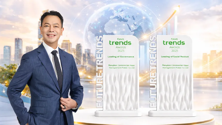 BAM คว้า 2 รางวัลเกียรติยศระดับสากล จากงาน Future Trends Awards 2026 “Leading of Social Product รางวัลองค์กรยอดเยี่ยมด้าน Social Product” และ “Leading of Governance รางวัลองค์กรยอดเยี่ยมด้าน Governance” ตอกย้ำธุรกิจที่สร้างผลกระทบเชิงบวกต่อสังคม พร้อมมาตรฐาน Governance ระดับสากล BAM คว้า 2 รางวัลเกียรติยศระดับสากล จากงาน Future Trends Awards 2026 “Leading of Social Product รางวัลองค์กรยอดเยี่ยมด้าน Social Product” และ “Leading of Governance รางวัลองค์กรยอดเยี่ยมด้าน Governance” ตอกย้ำธุรกิจที่สร้างผลกระทบเชิงบวกต่อสังคม พร้อมมาตรฐาน Governance ระดับสากล