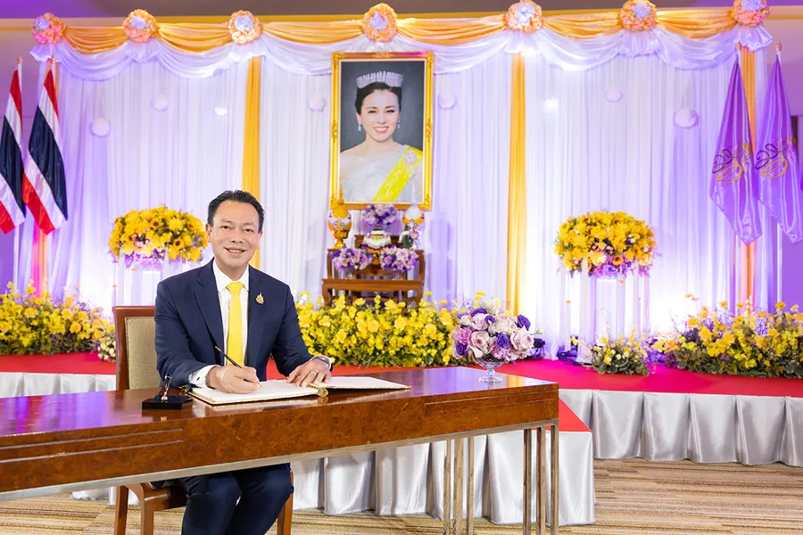 BAM จัดพิธีถวายพระพรชัยมงคล และลงนามถวายพระพร สมเด็จพระนางเจ้าฯ พระบรมราชินี เนื่องในโอกาสมหามงคลเฉลิมพระชนมพรรษา 4 รอบ 3 มิถุนายน 2569 BAM จัดพิธีถวายพระพรชัยมงคล และลงนามถวายพระพร สมเด็จพระนางเจ้าฯ พระบรมราชินี เนื่องในโอกาสมหามงคลเฉลิมพระชนมพรรษา 4 รอบ 3 มิถุนายน 2569