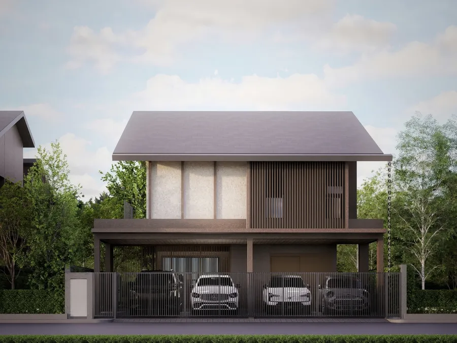 พรีวิวบ้านเดี่ยว เอสเซนเทีย พระราม 2