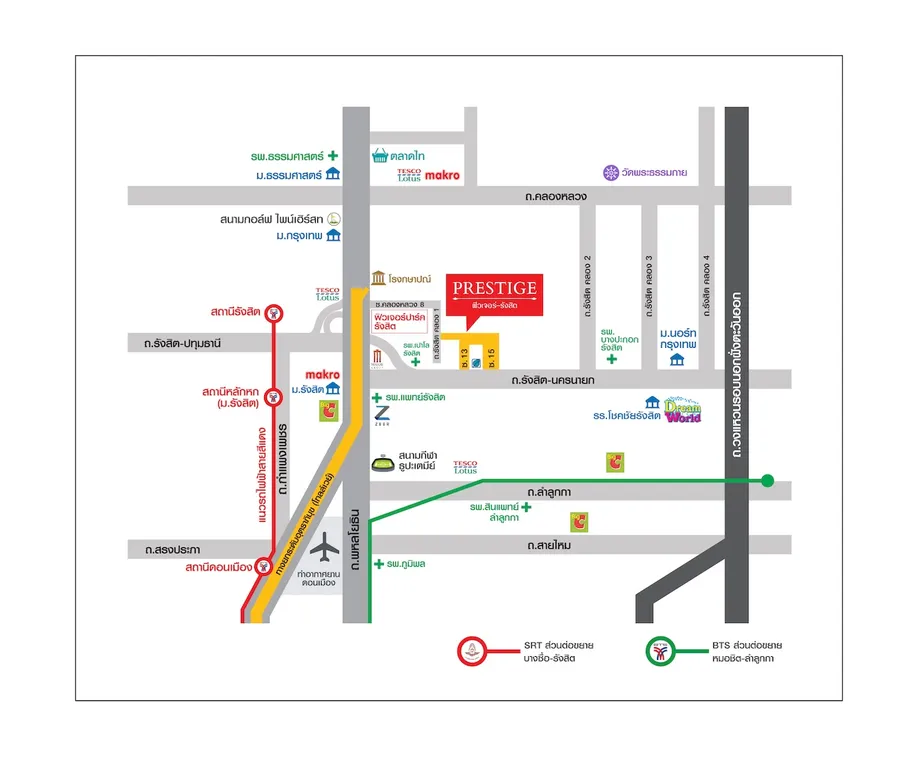 พรีวิวบ้าน เพรสทีส ฟิวเจอร์ รังสิต 