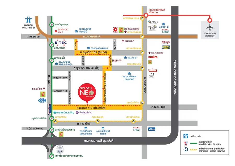 พรีวิวบ้าน โกลเด้น นีโอ สุขุมวิท-ลาซาล พรีวิวบ้าน โกลเด้น นีโอ สุขุมวิท-ลาซาล