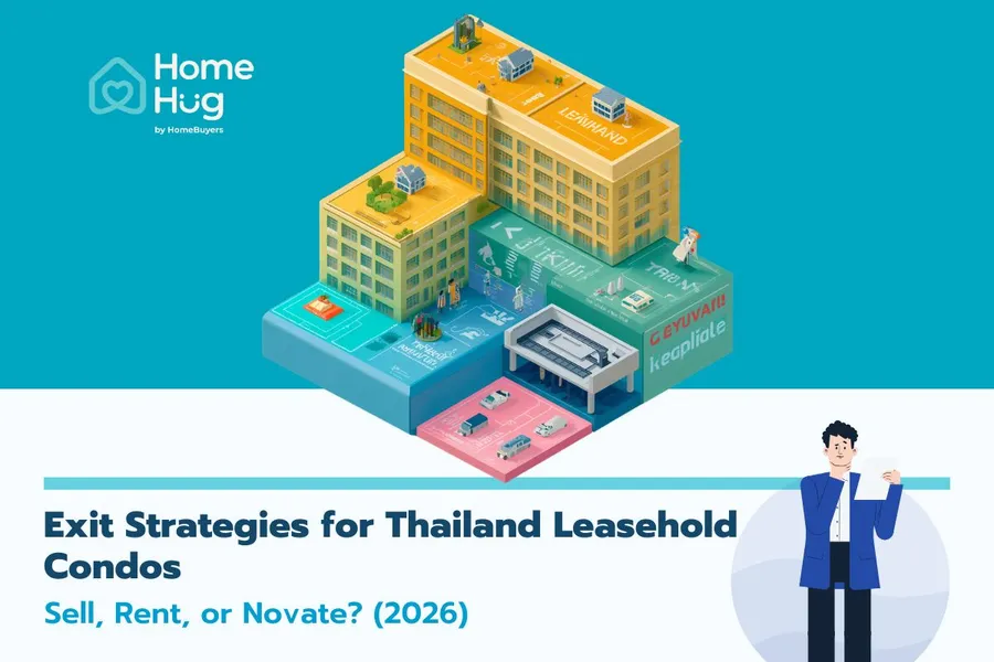 Exit Strategies for Thailand Leasehold Condos: Sell, Rent, or Novate? (2026)