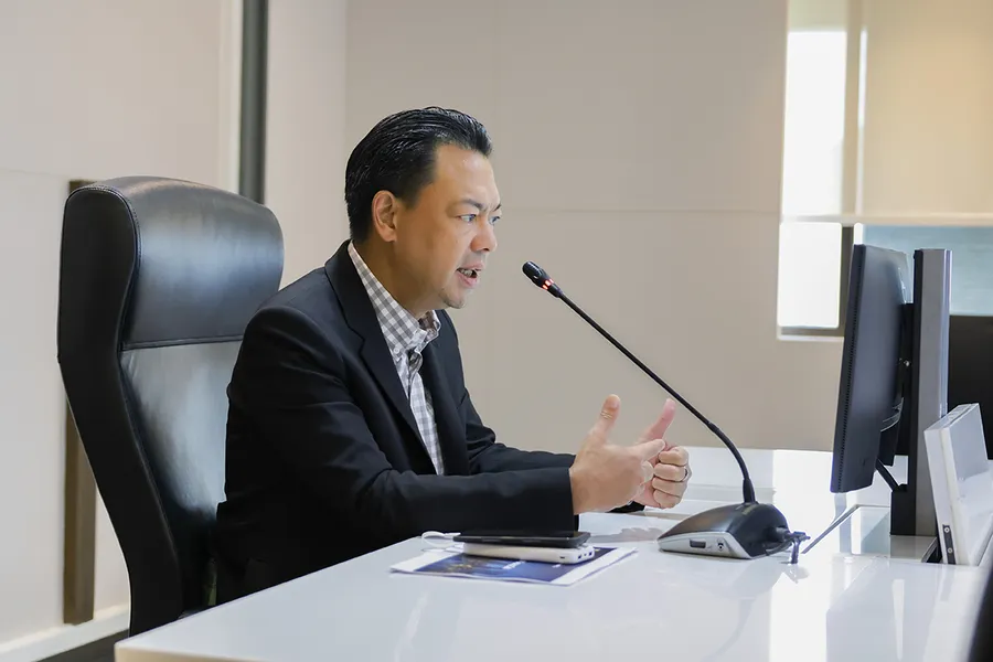 BAM โชว์ศักยภาพผู้นำ AMC แสดงวิสัยทัศน์เข้าร่วมงาน Virtual Group Call สร้างความเชื่อมั่นนักลงทุนสถาบัน BAM โชว์ศักยภาพผู้นำ AMC แสดงวิสัยทัศน์เข้าร่วมงาน Virtual Group Call สร้างความเชื่อมั่นนักลงทุนสถาบัน