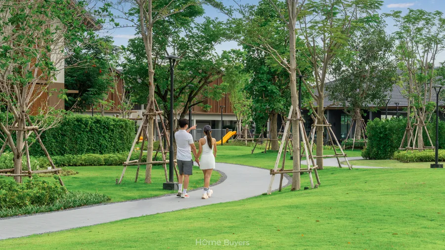 พาชมส่วนกลาง Essentia พระราม 2 บ้านเดี่ยวใกล้ชิดธรรมชาติ พื้นที่สีเขียว 11 ไร่ ติดริมทะเลสาบ พาชมส่วนกลาง Essentia พระราม 2 บ้านเดี่ยวใกล้ชิดธรรมชาติ พื้นที่สีเขียว 11 ไร่ ติดริมทะเลสาบ