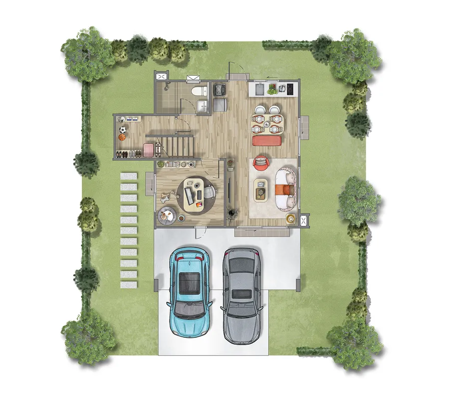รีวิวบ้านเดี่ยว เมเบิล ราชพฤกษ์ตัดใหม่ สไตล์ Minimal Japandi ใน Sansiri New Ratchapruek Community เริ่ม 4.89 - 8 ล้าน*