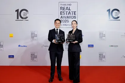 เอพี ไทยแลนด์ บริษัทและแบรนด์อสังหาฯ อันดับหนึ่ง ครองรางวัลสูงสุดแห่งปี “Developer of the Year Thailand 2026” ควบรางวัลพิเศษ “Excellence in High-Rise Development 2026” จากเวที Thailand Real Estate Awards 2026